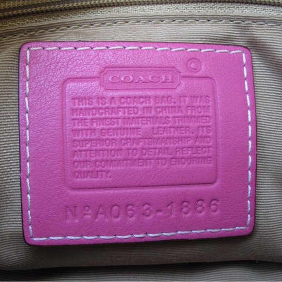 Coach multicolored shoulder bag - Picture 7 of 7